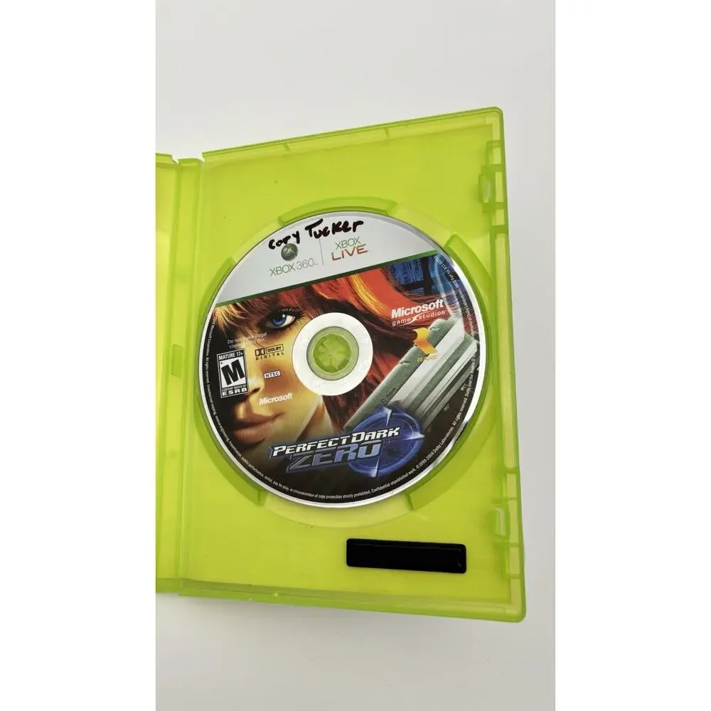 Perfect Dark Zero - (Microsoft Xbox 360) CIB W/manual. Tested. Works
